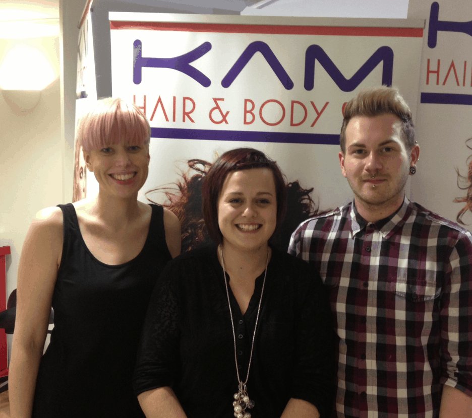 KAM AT THE L’OREAL COLOUR TROPHY REGIONAL FINALS