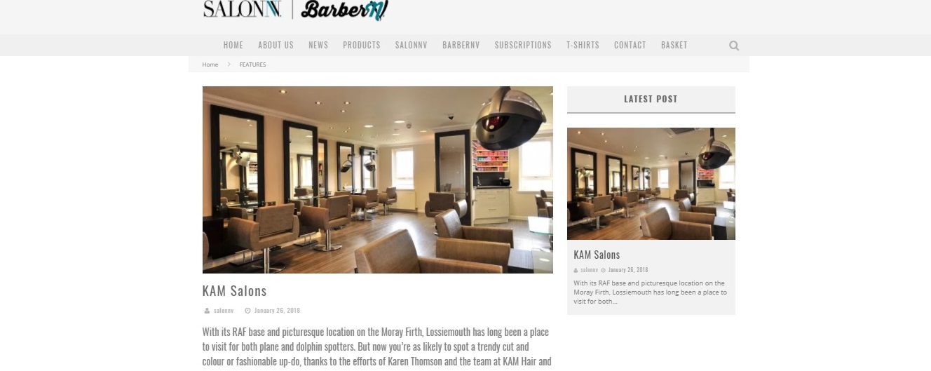 Karen & the Team at KAM Featured on The SalonNV!