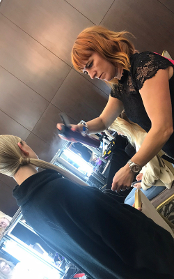 KAM HAIR AND BODY SPA STYLE HAIR FOR JOHNSTON’S OF ELGIN AT LONDON FASHION WEEK