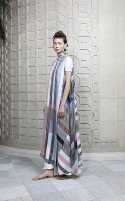 KAM HAIR AND BODY SPA STYLE HAIR FOR JOHNSTON’S OF ELGIN AT LONDON FASHION WEEK