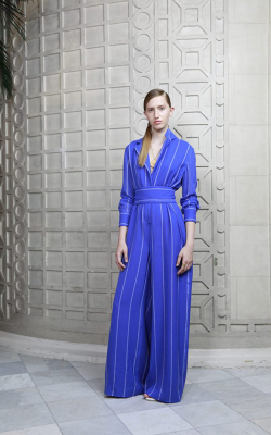 KAM HAIR AND BODY SPA STYLE HAIR FOR JOHNSTON’S OF ELGIN AT LONDON FASHION WEEK