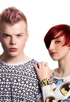 Pop Art Photo Shoot at KAM Hair and Body Spa, Lossiemouth