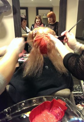 Pop Art Photo Shoot at KAM Hair and Body Spa, Lossiemouth