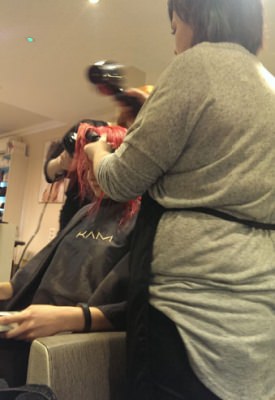 Pop Art Photo Shoot at KAM Hair and Body Spa, Lossiemouth