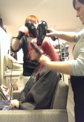 Pop Art Photo Shoot at KAM Hair and Body Spa, Lossiemouth